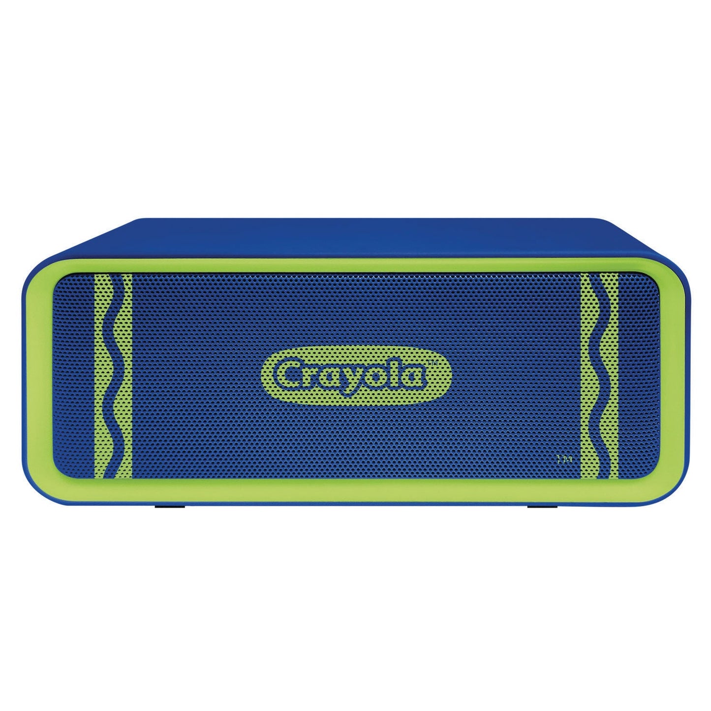 Crayola Portable Speaker, Bluetooth, Blue/Green (MIGCBT300B)