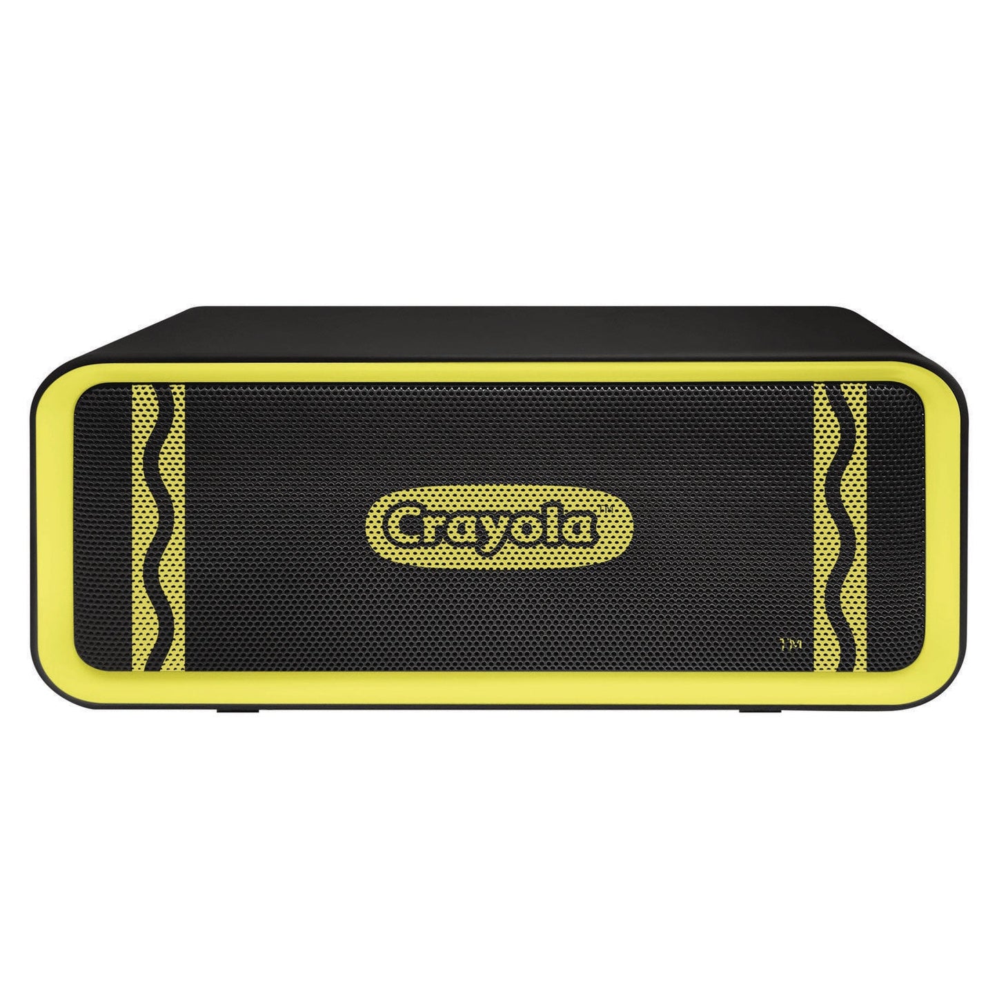 Crayola Portable Speaker, Bluetooth, Black/Yellow (MIGCBT300K)
