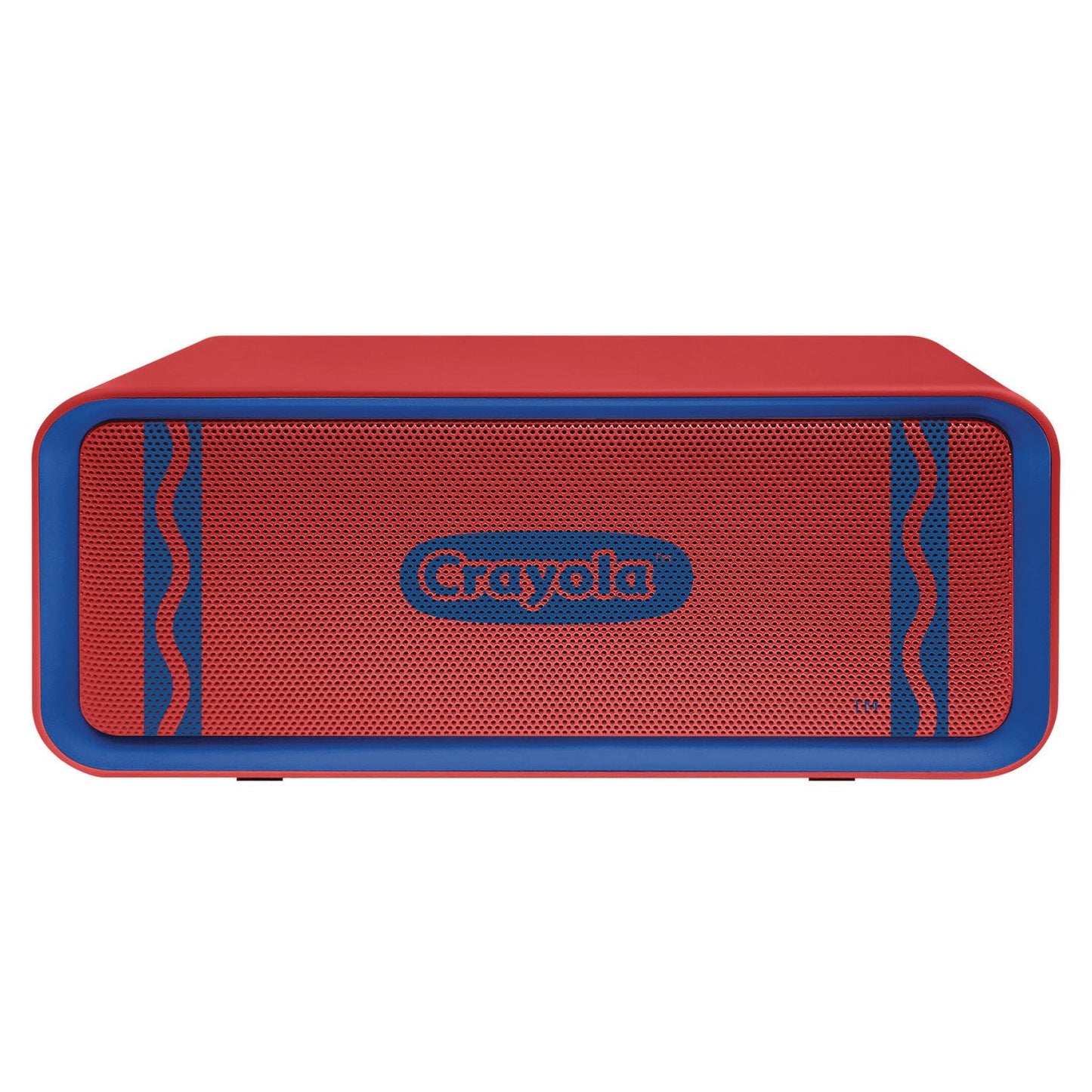 Crayola Portable Speaker, Bluetooth, Red/Blue (MIGCBT300R)