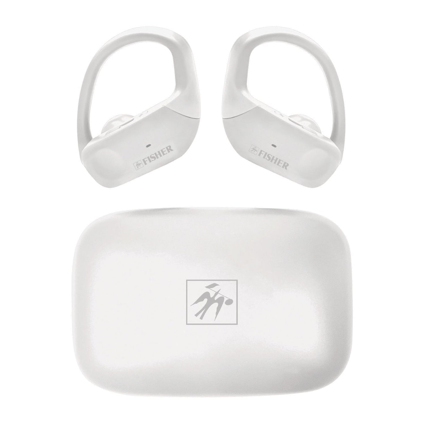 Fisher Edge Pro True Wireless Earphones, White (MIGFTW220W)