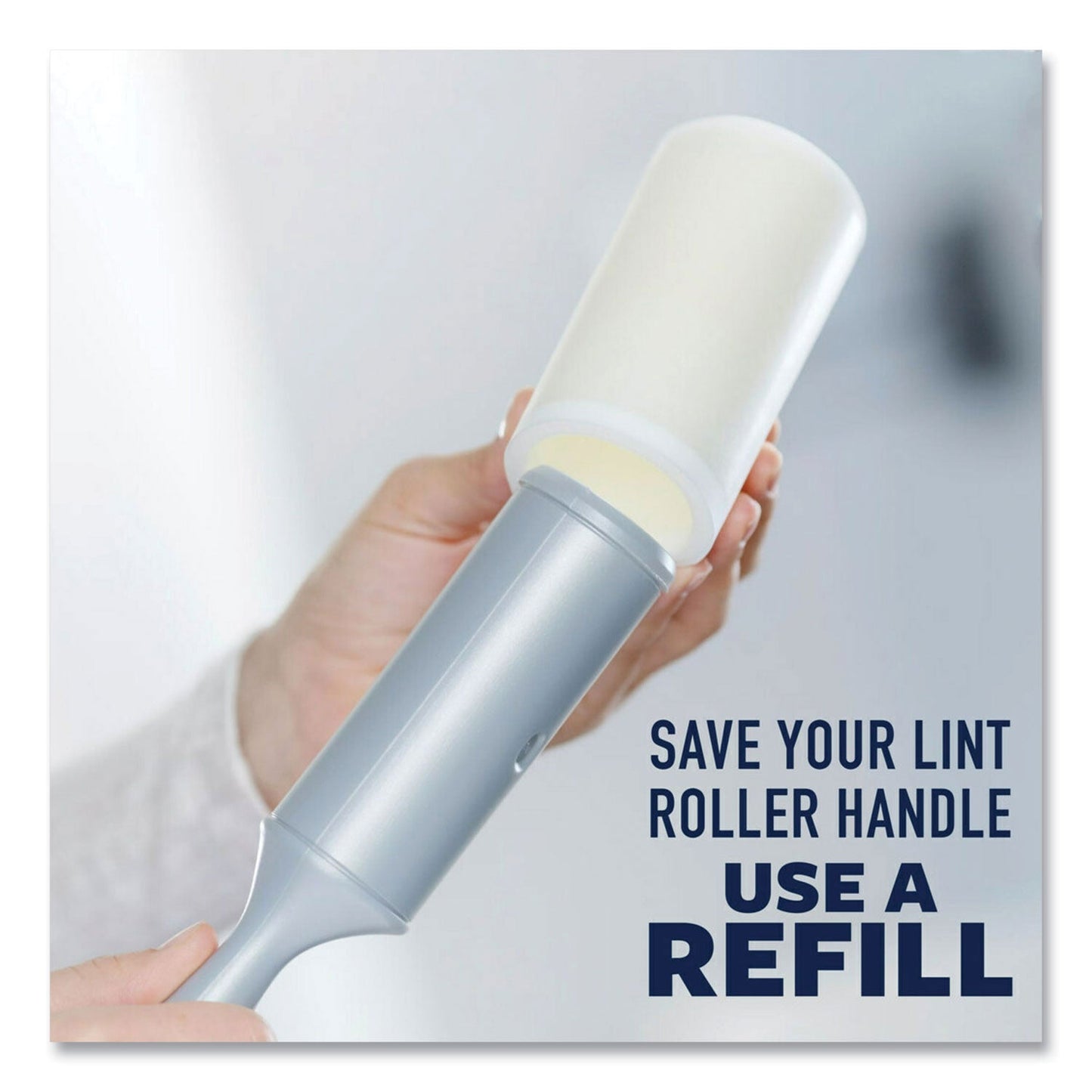 Scotch Brite Lint Roller Refill Roll, 70 Sheets/Roll (MMM836RFS70)