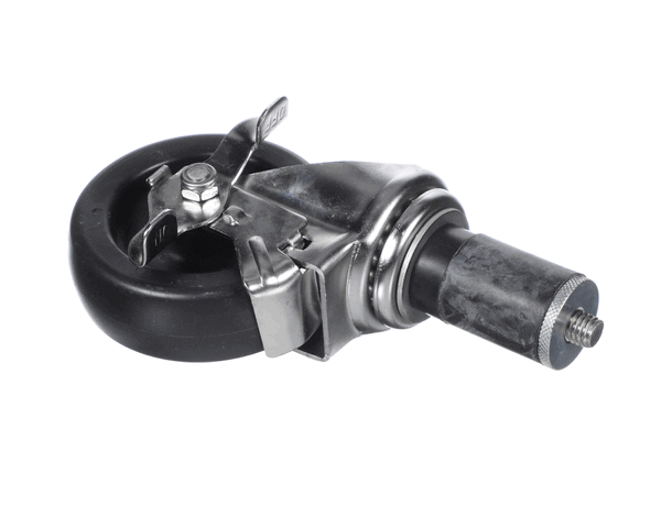 Marshall Air 504804 Caster 4" Med Duty Black W/Brake (MSA504804)