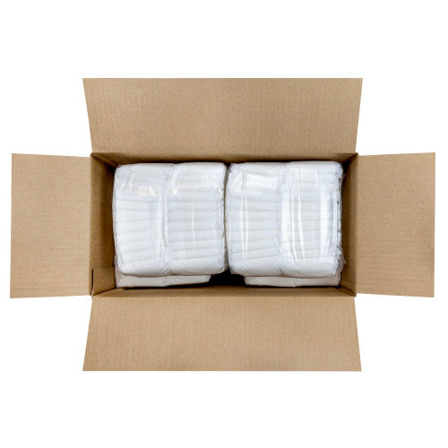 Non-Branded Generic Packaged Bulk Maxi Pads w/o Wings, White, Regular Absorbency, 22/Pack, 12 Packs/Case (HOSMT48054C)