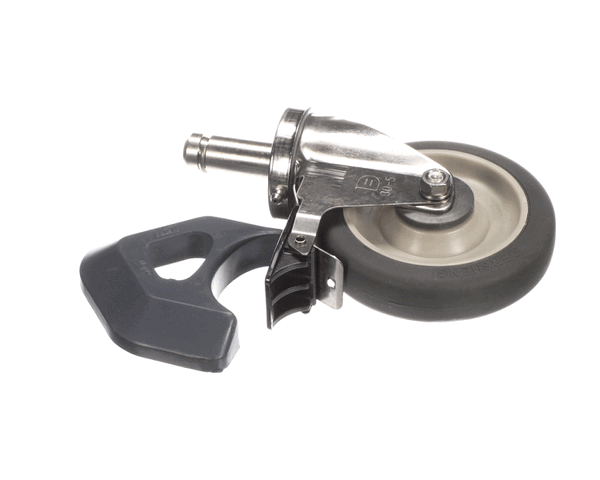 Metro 5Mpbxgsa 5" Ss Stem Caster W/Brake (MTRO5MPBXGSA)
