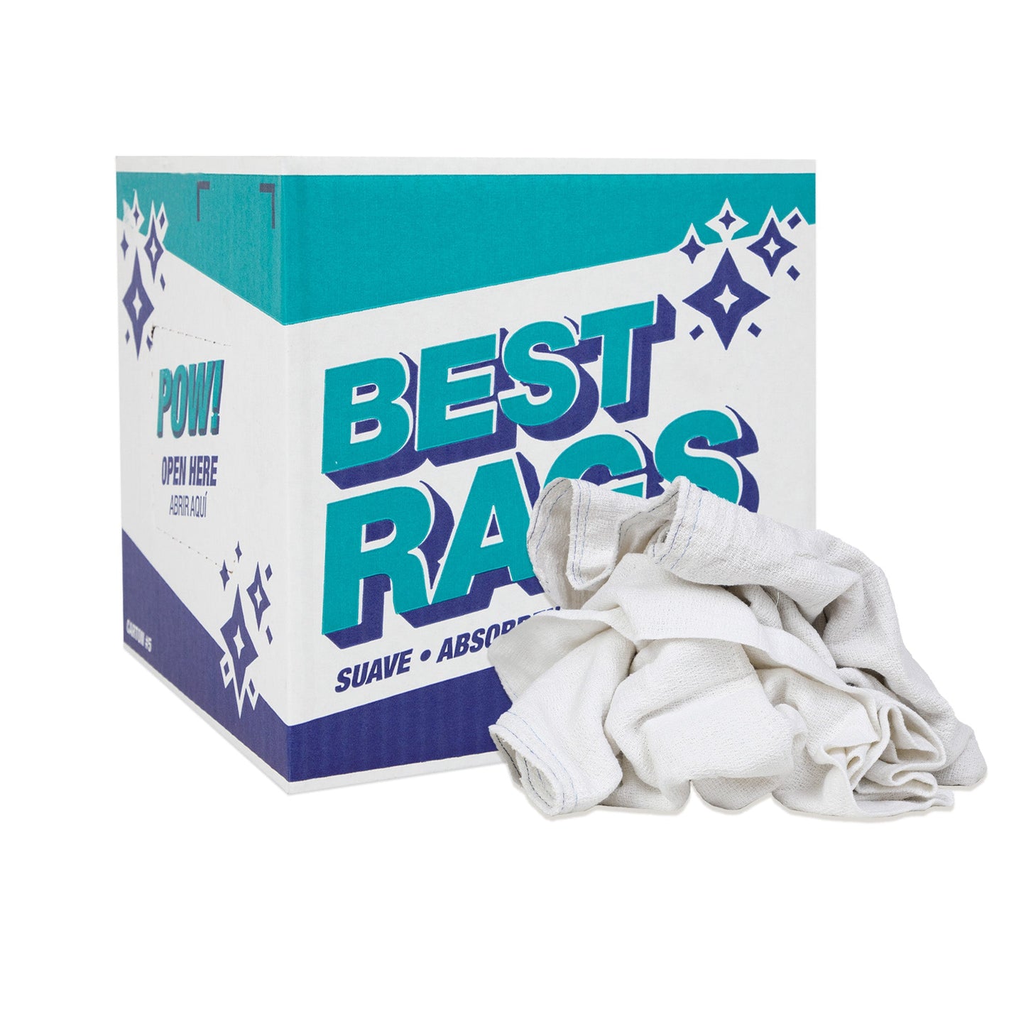 Arkwright Home W89 White Woven Diapers 5lb Box (N-W89-5)