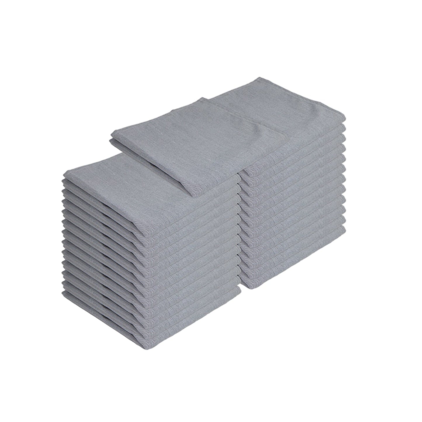 Arkwright Home Mariposa Poly Spun Napkin 20x20 Dark Gray (25/Pack) (PNP-NAP-CHGY-25)