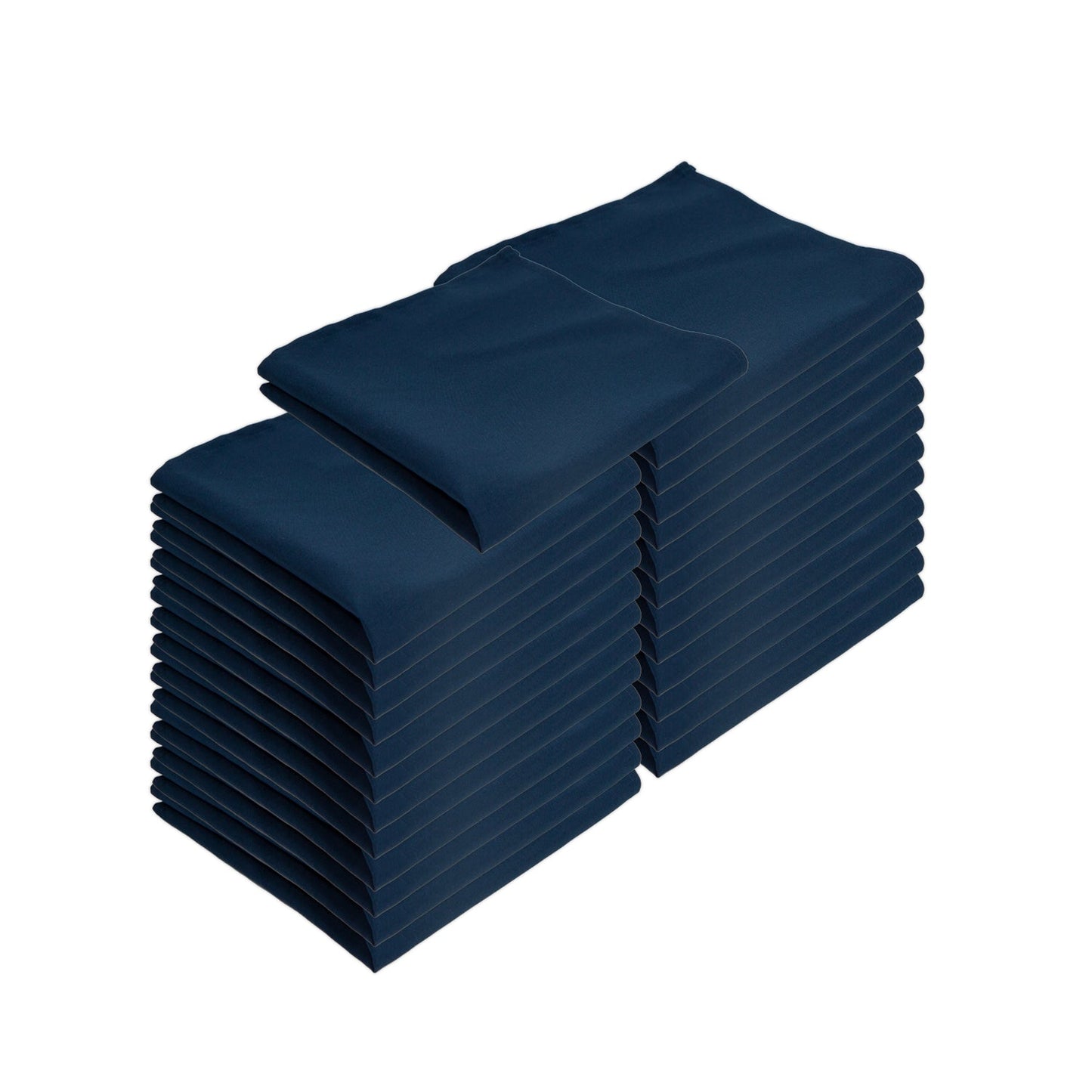 Arkwright Home Mariposa Poly Spun Napkin 20x20 Navy Blue (25/Pack) (PNP-NAP-NBLUE-25)