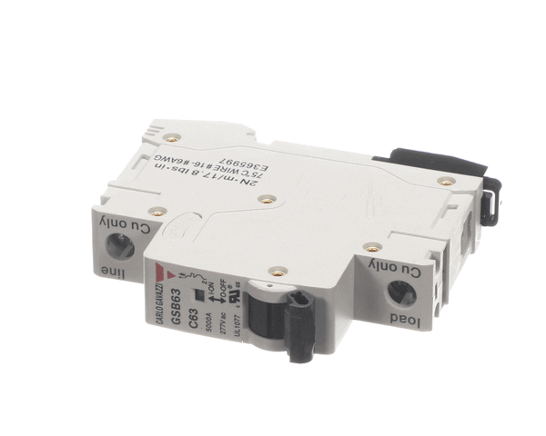 Nieco 23238 Circuit Breaker, 63A, 1P, Din Rail (NC23238)