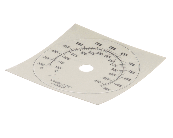 Nieco 5138-P Sticker, Round Dial For Atc (3 (NC5138-P)