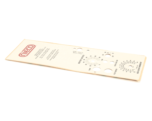 Nieco 5146-11 Label, Control Box (6/824Bgt,930/950G) (NC5146-11)