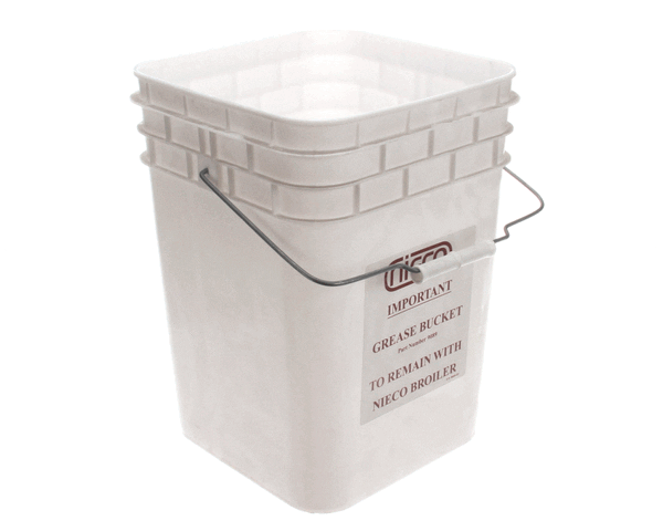 Nieco 9089-10 Grease Pail Without Lid 4 Gal. W/L (NC9089-10)