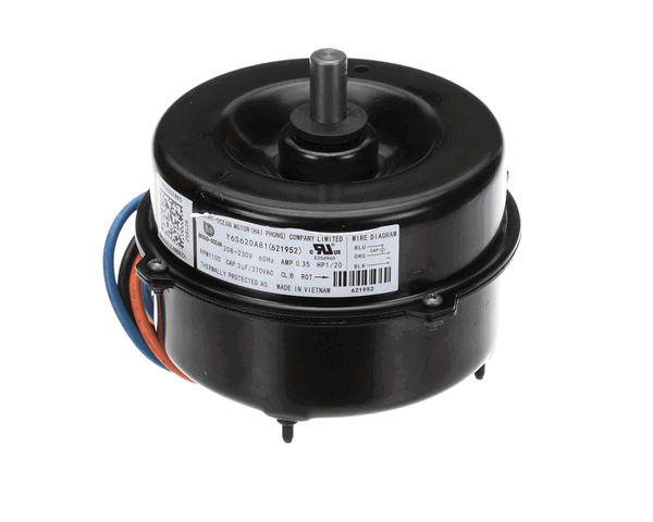 Nortek 621952 Mtr,Fan,Psc,K,1/20,6P,1S,Cwle (NTK621952)