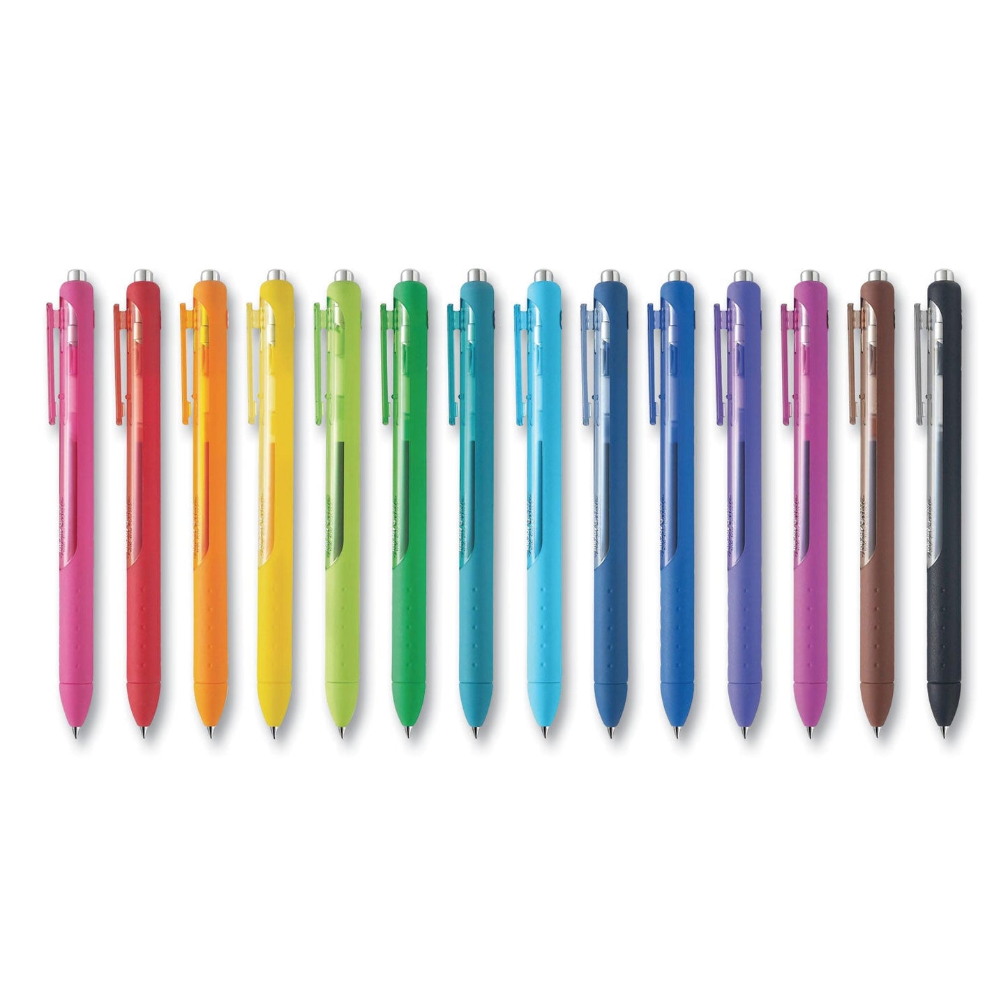 Papermate InkJoy Gel Pen, Retractable, Fine 0.5 mm, Assorted Ink and Barrel Colors, 14/Pack (PAP1988991)
