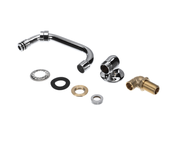 Perlick 67419-6W-Lf Swing Spout, 6, Wall Mnt, 1/2 (PE67419-6W-LF)