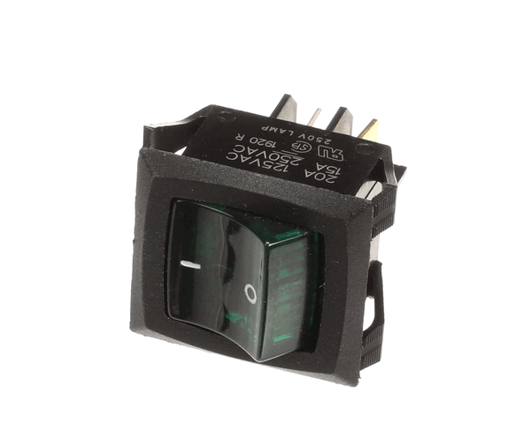 Perfect Fry 83554 Switch, Rocker 250Vac Green (PFC83554)
