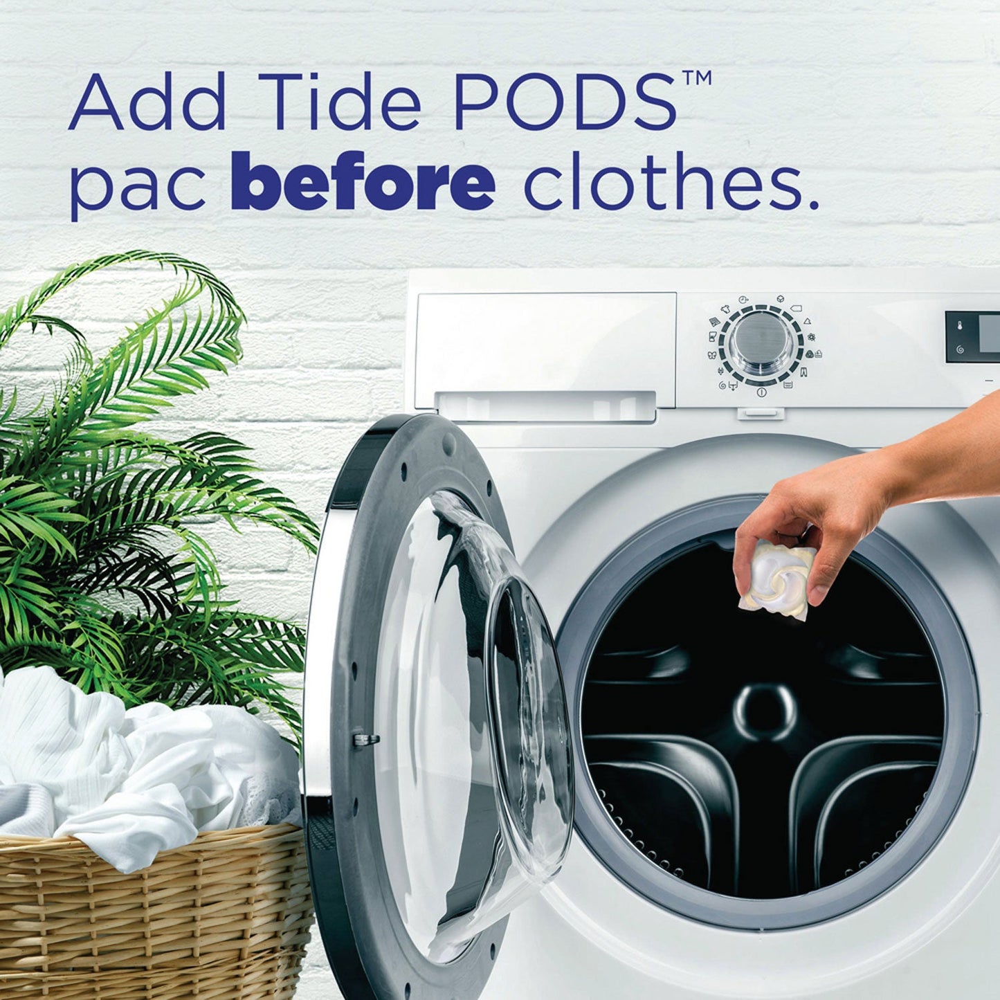 Tide PODS Laundry Detergent, Free and Gentle, 63 oz Tub, 76 Pacs/Tub, 4 Tubs/Carton (PGC09488CT)