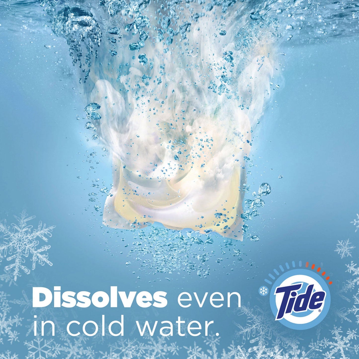 Tide PODS Laundry Detergent, Free and Gentle, 63 oz Tub, 76 Pacs/Tub, 4 Tubs/Carton (PGC09488CT)