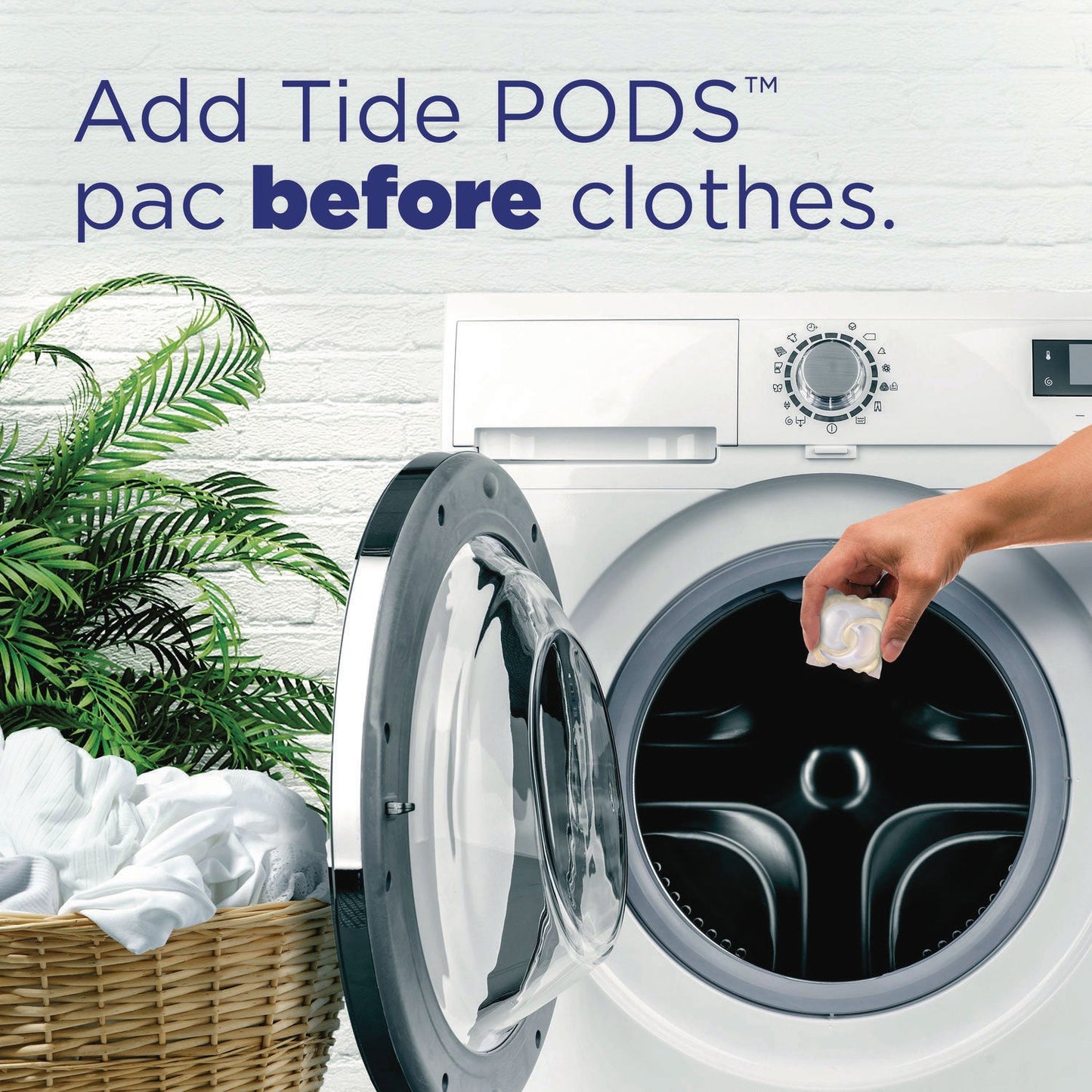 Tide PODS Laundry Detergent, Free and Gentle, 63 oz Tub, 76 Pacs/Tub (PGC09488EA)
