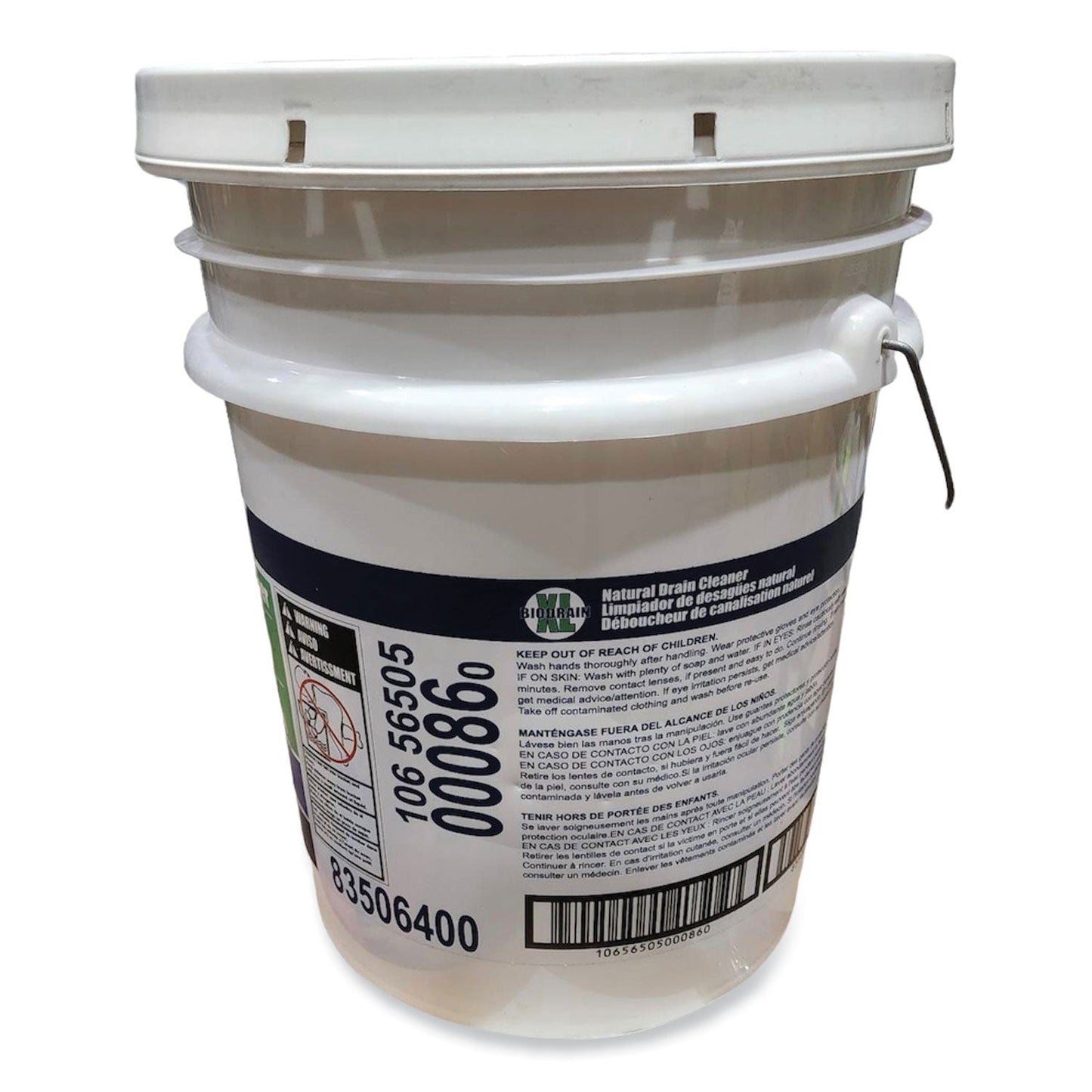 DCT Bio Drain XL Natural Drain Cleaner, 5 gal Jug (PPL00086)