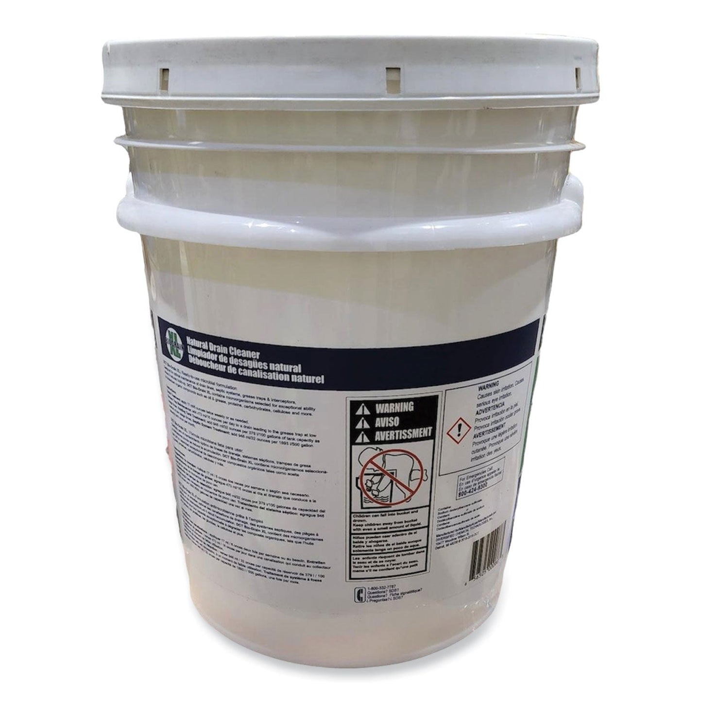 DCT Bio Drain XL Natural Drain Cleaner, 5 gal Jug (PPL00086)