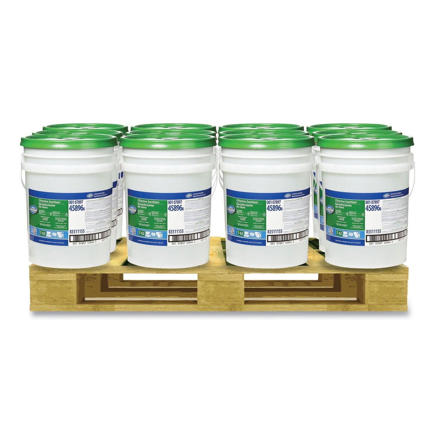 Luster Professional Liquid Chlorine Sanitizer, Chlorine Scent, 5 gal Pail (PPL45896)