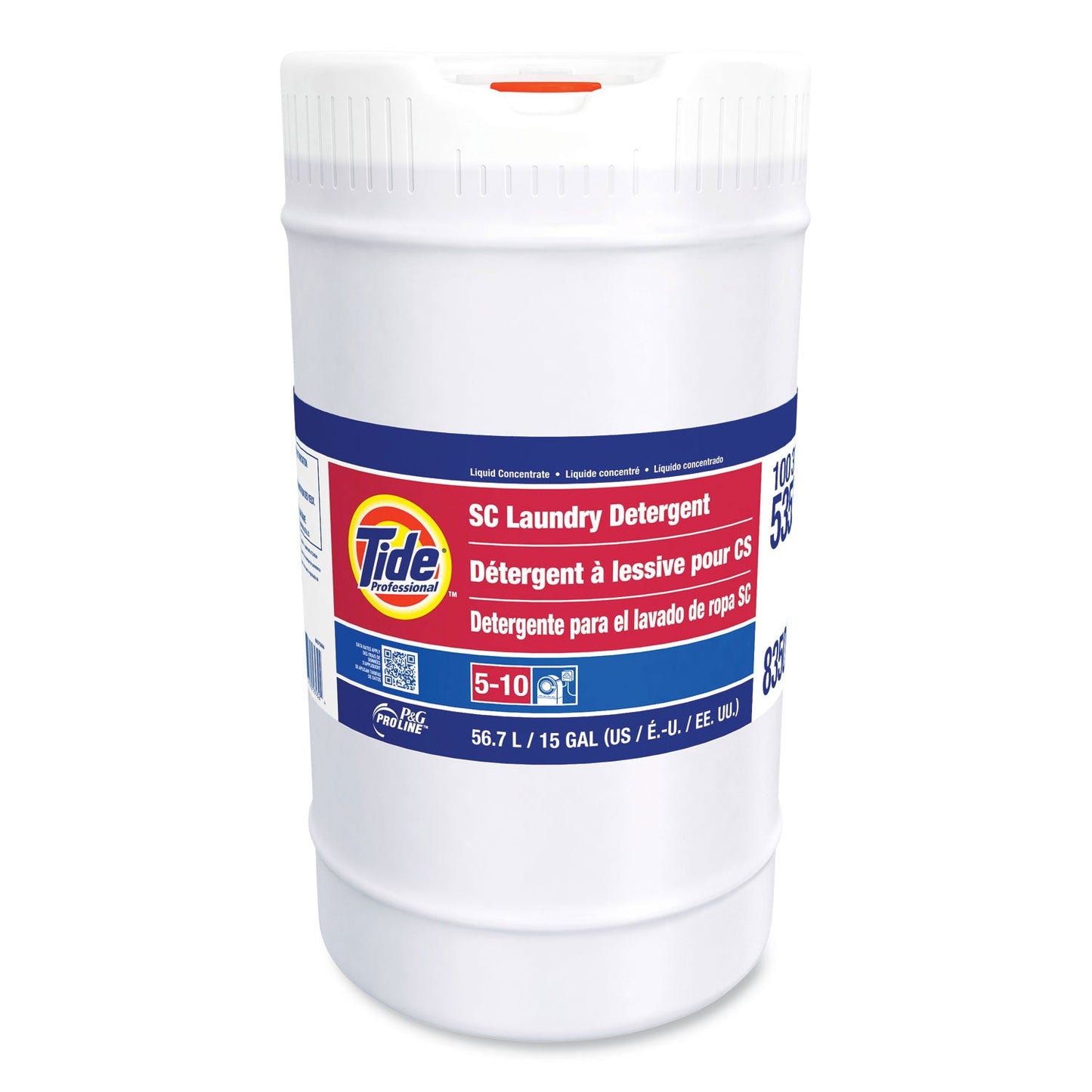 Tide SC Laundry Detergent, 15 gal Closed-Loop Container (PPL53532)