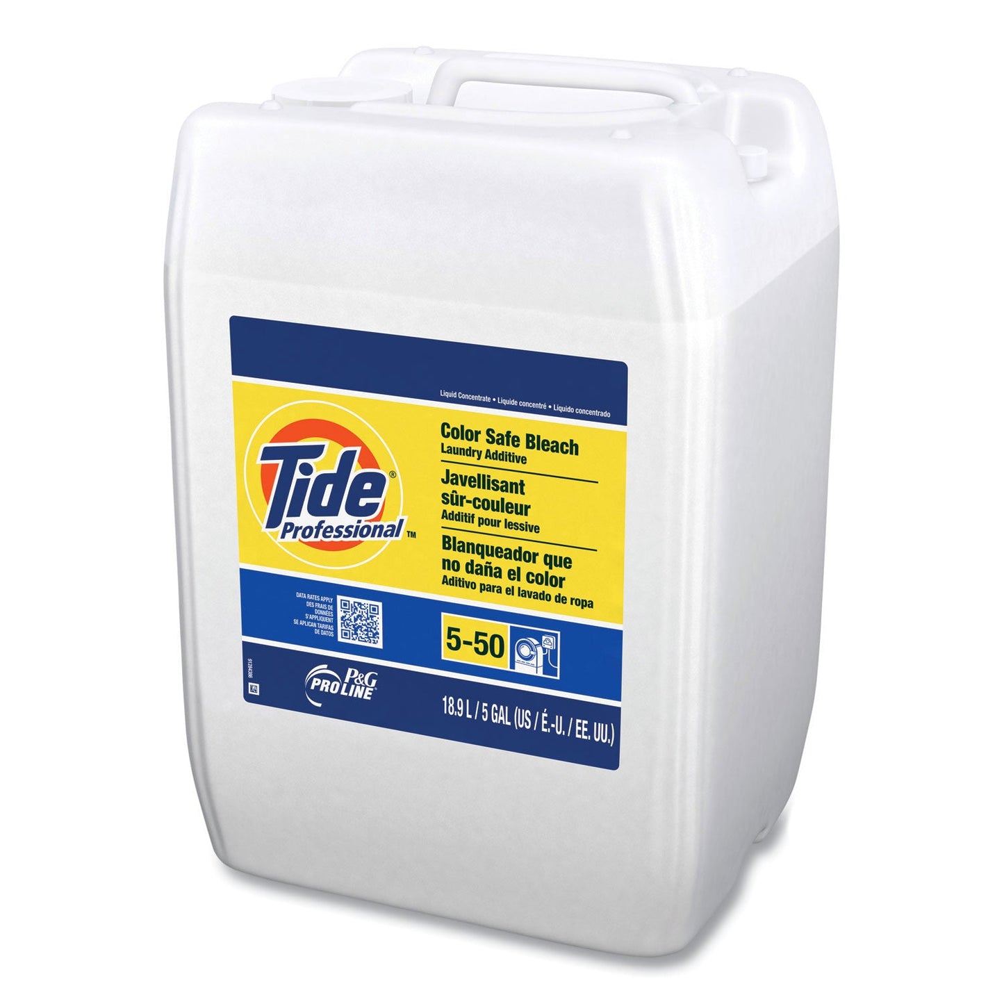 Tide Color Safe Bleach Laundry Additive, 5 gal Closed-Loop Container (PPL70675)