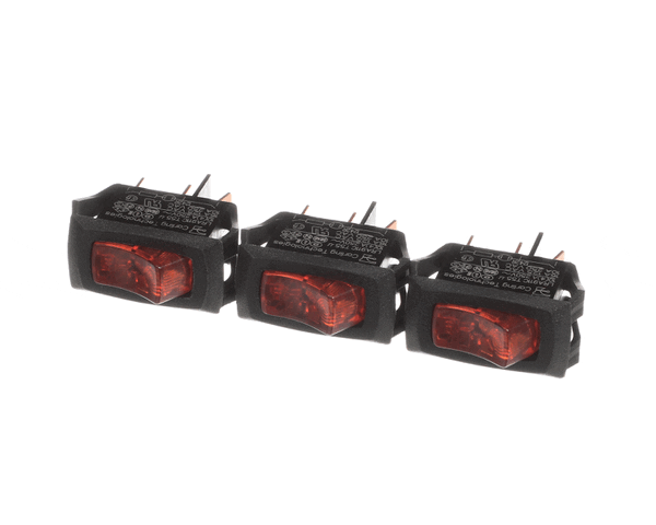 Paragon Popcorn Machine 512097 Switch Set Of 3 Amber (PRGN512097)