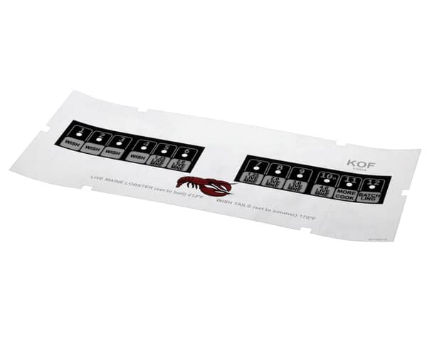 Pitco A6110201 Overlay (PTA6110201)
