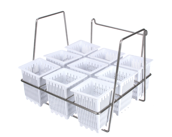 Pitco B9010006-C Set Ind Serv Baskets W/Rack (PTB9010006-C)