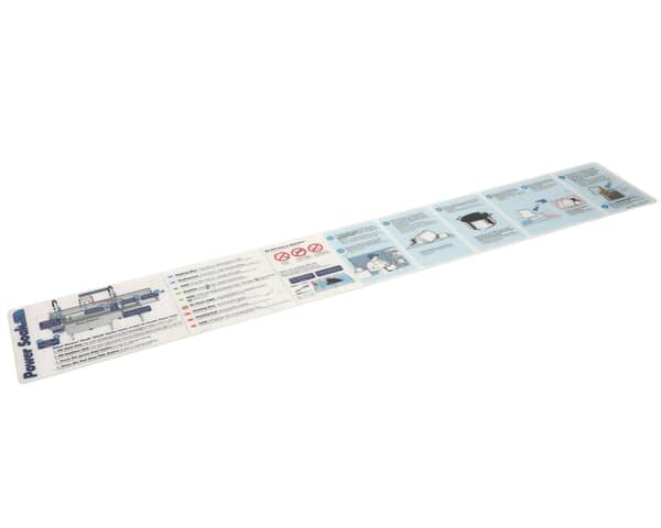 Power Soak Systems Inc 34805 Decal Ps-225 Sink Instructions (PWSK34805)