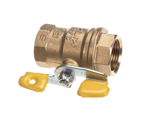 Quest Metal Works 23-Bvb07Bm Drain Valve (3/4") C/W Wing Handle (QMW23-BVB07BM)