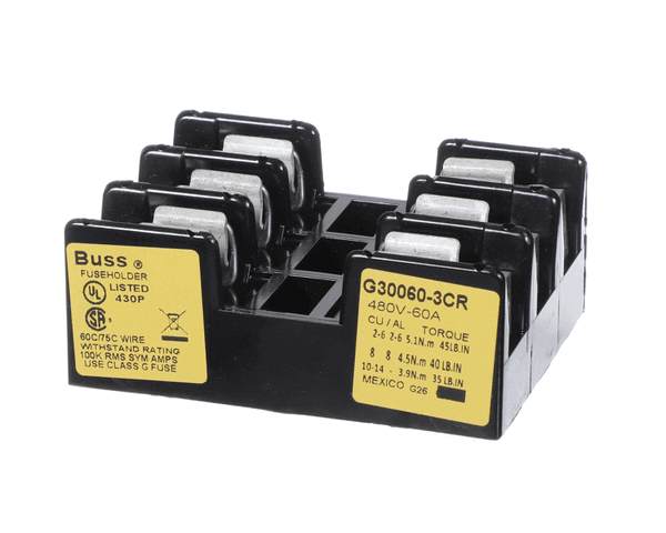 Rational 40.01.489P Fuse Holder 3Pol 60A (RATL40-01-489P)