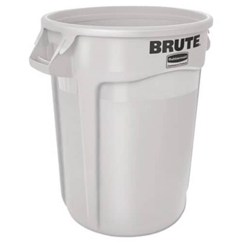 Rubbermaid 2610 Dough Barrel, 10 Gal, White (RBMD2610)