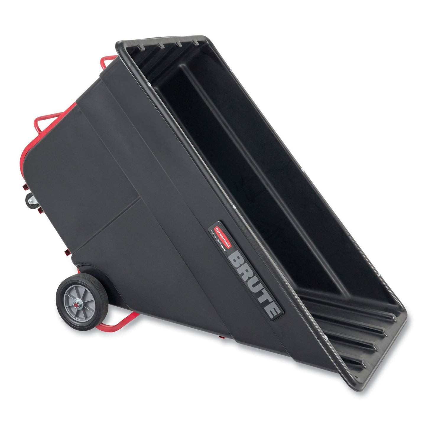 Rubbermaid BRUTE Rotomolded Tilt Truck, 303 gal, 1,200 lb Capacity, Plastic, Black (RCP1025BLA)