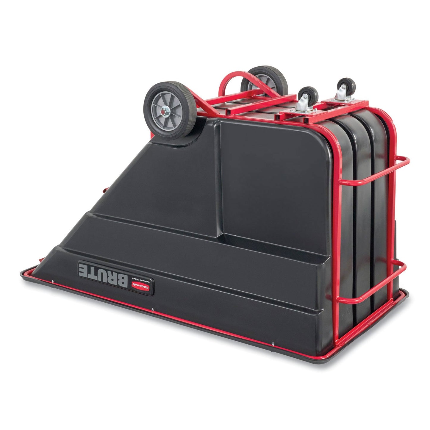 Rubbermaid BRUTE Rotomolded Tilt Truck, 303 gal, 1,200 lb Capacity, Plastic, Black (RCP1025BLA)