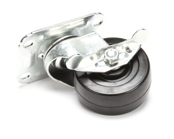Randell Hd Cst040Hd Caster, 3.75 O/A Height With Brake (RDHDCST040HD)
