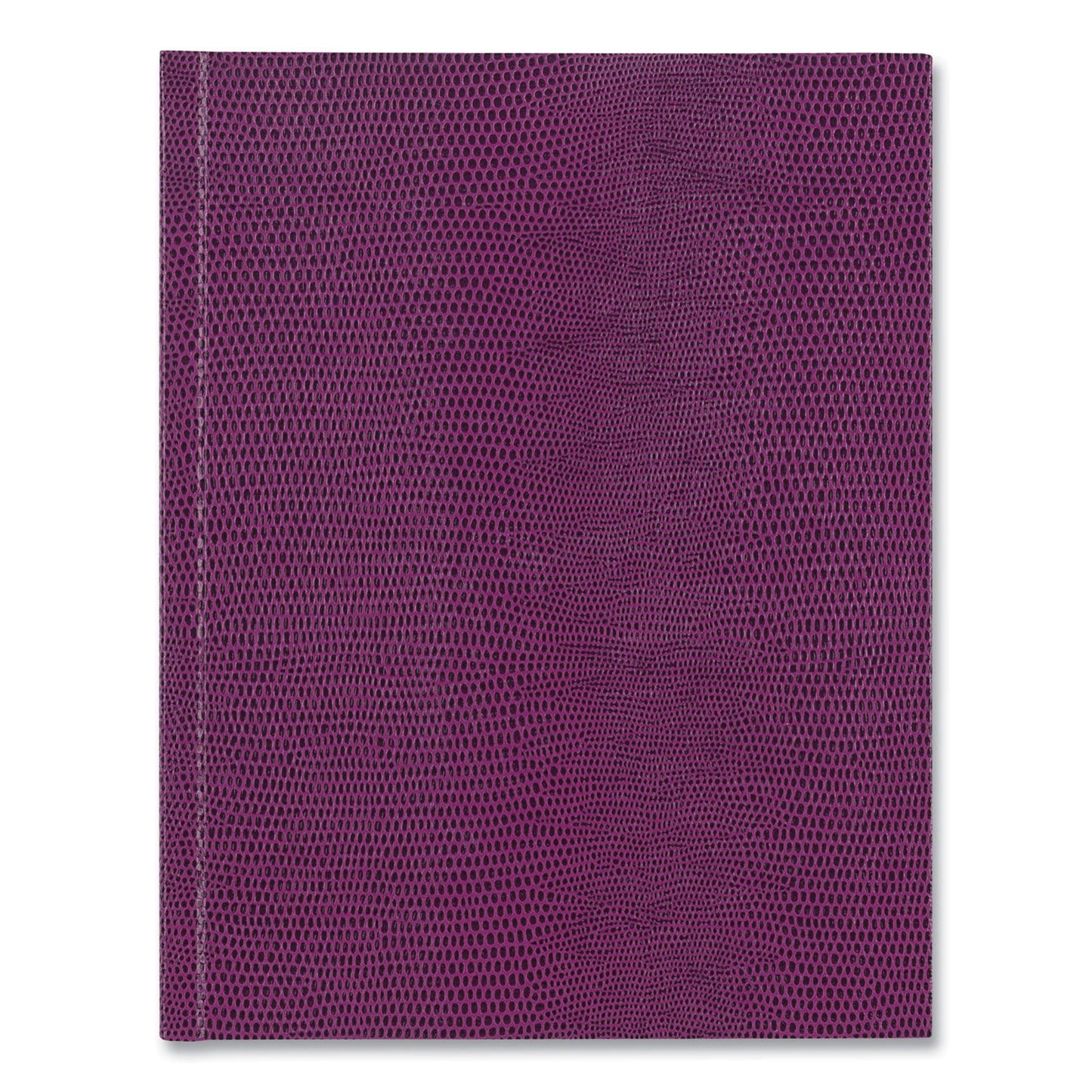 Blueline Executive Notebook, 1-Subject, Medium/College Rule, Grape Cover, (72) 9.25 x 7.25 Sheets (REDA7RAS)