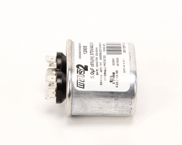 Mars Motors 12905 Run Capacitor 5Mfd 370V Oval (RES12905)