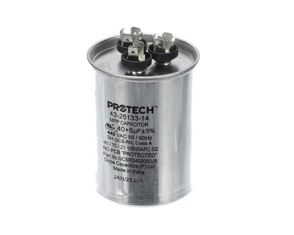Rheem 43-25133-14 40/5Mfd 440V Round Capacitor (RHM43-25133-14)
