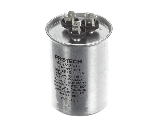 Rheem 43-25133-16 45/5Mfd 440V Rnd Run Capacitor (RHM43-25133-16)