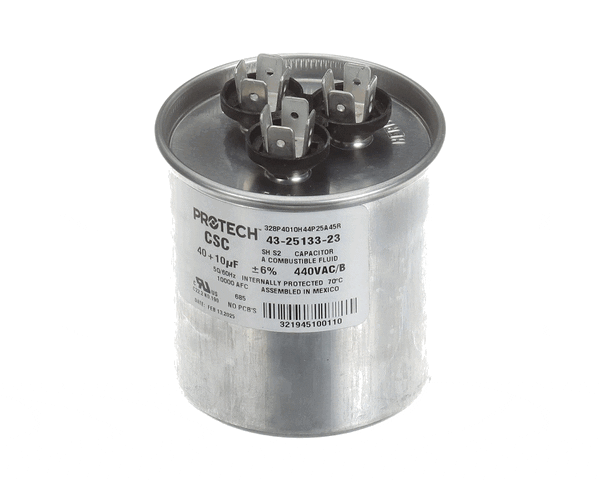 Rheem 43-25133-23 40/10Mfd 440V Rnd Run Capac. (RHM43-25133-23)