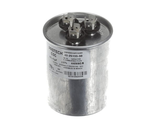 Rheem 43-25133-30 60+5 Uf/Mfd 440V Dual Run Cap (RHM43-25133-30)