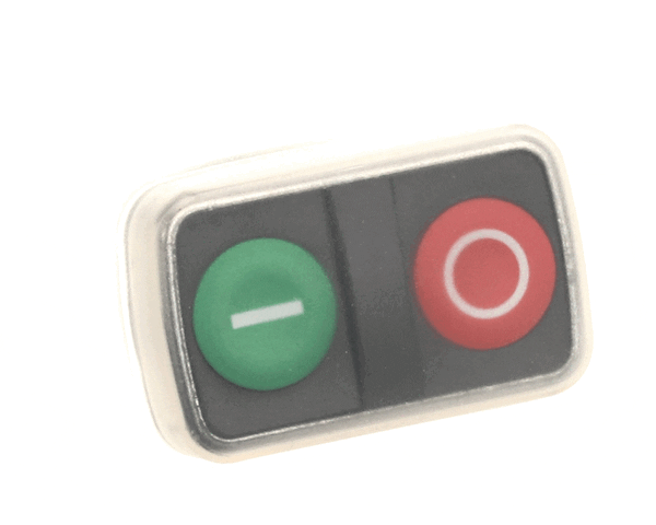 Rondo 51362 Push Botton Red/Green With Rubber Cover (RON51362)