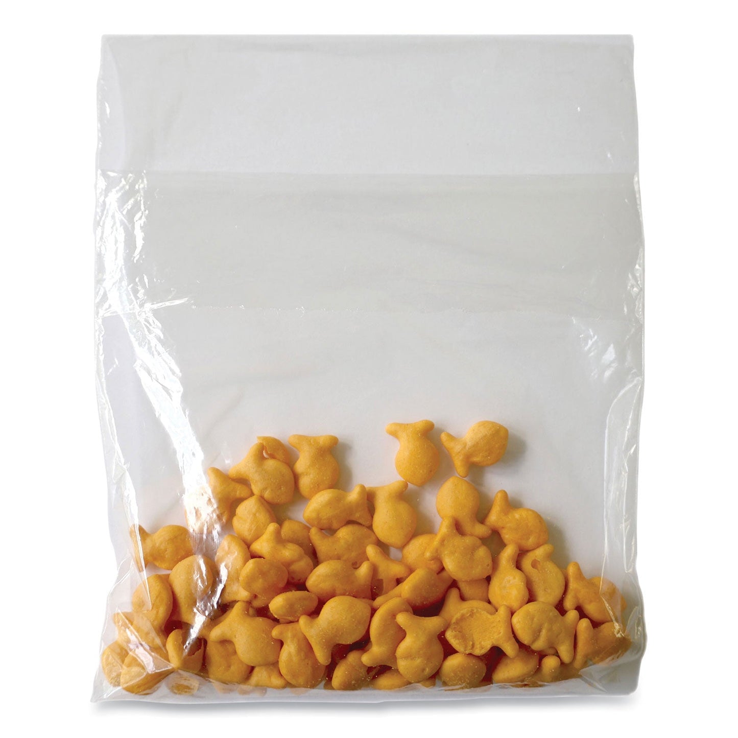 AmerCareRoyal Flip Top Bag, 7" x 7", Clear, 2,000/Carton (RPPFTS77)