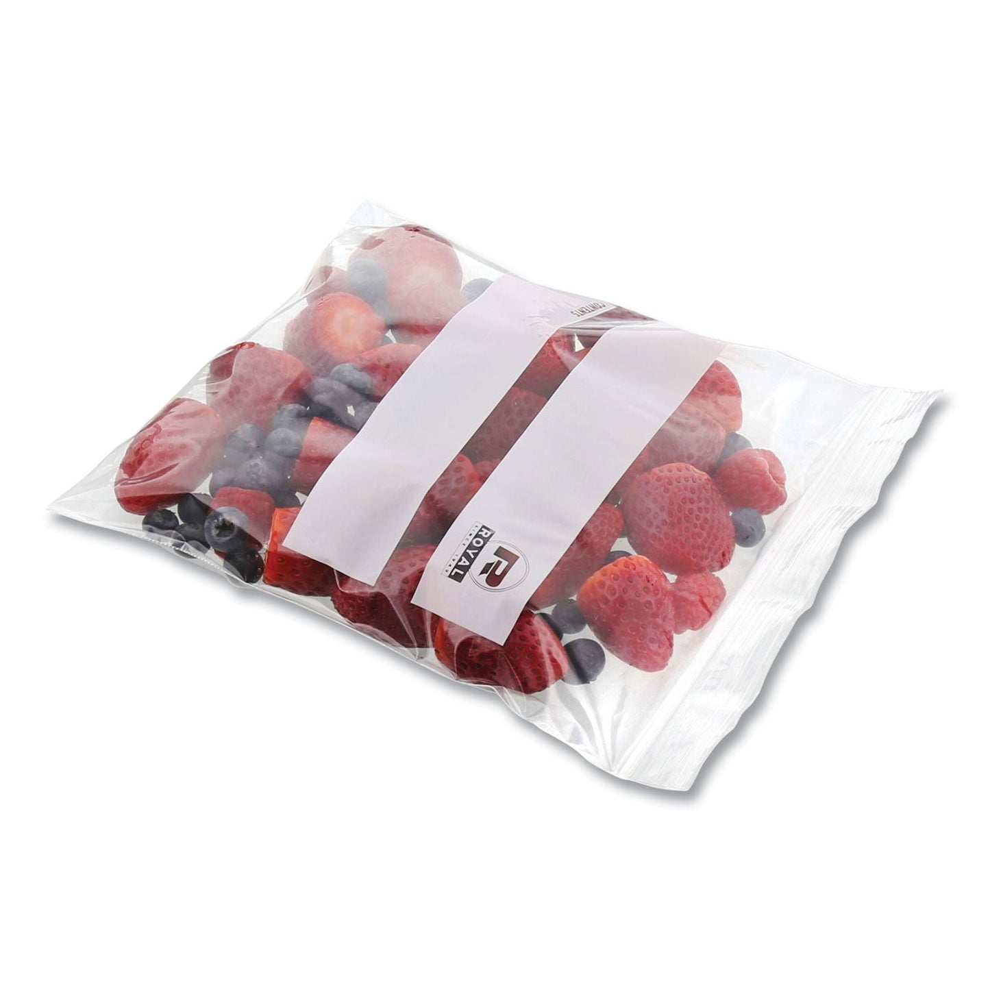 AmerCareRoyal Zipper Bags, 1.73 mil, 7" x 7.99", Clear, 500/Carton (RPPZBQ78)