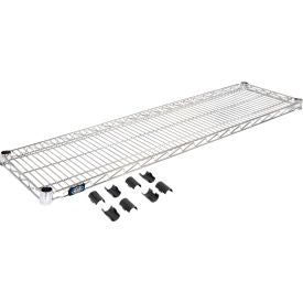 Nexel WBS1248C Chrome Wire Shelf 48"W x 12"D (WBS1248C)