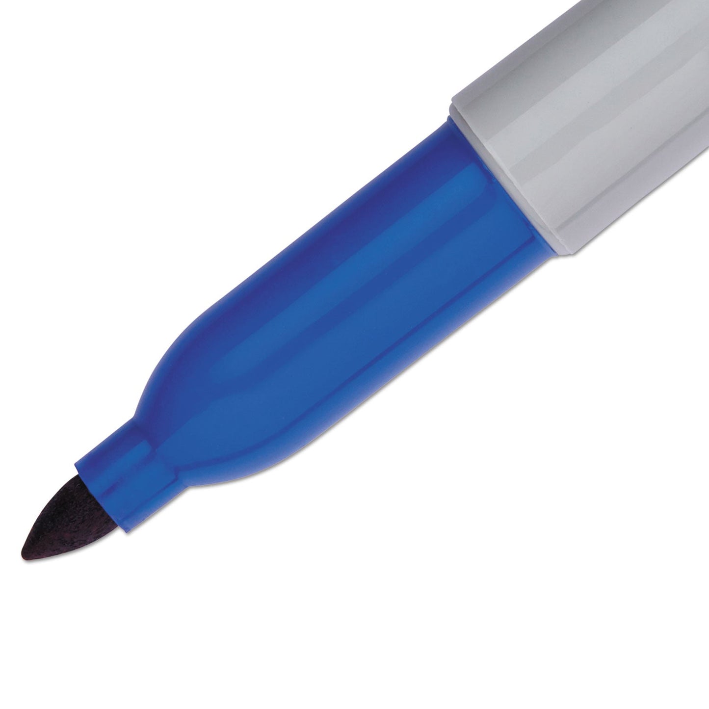 Sharpie Fine Tip Permanent Marker, Blue, Dozen (SAN30003B)