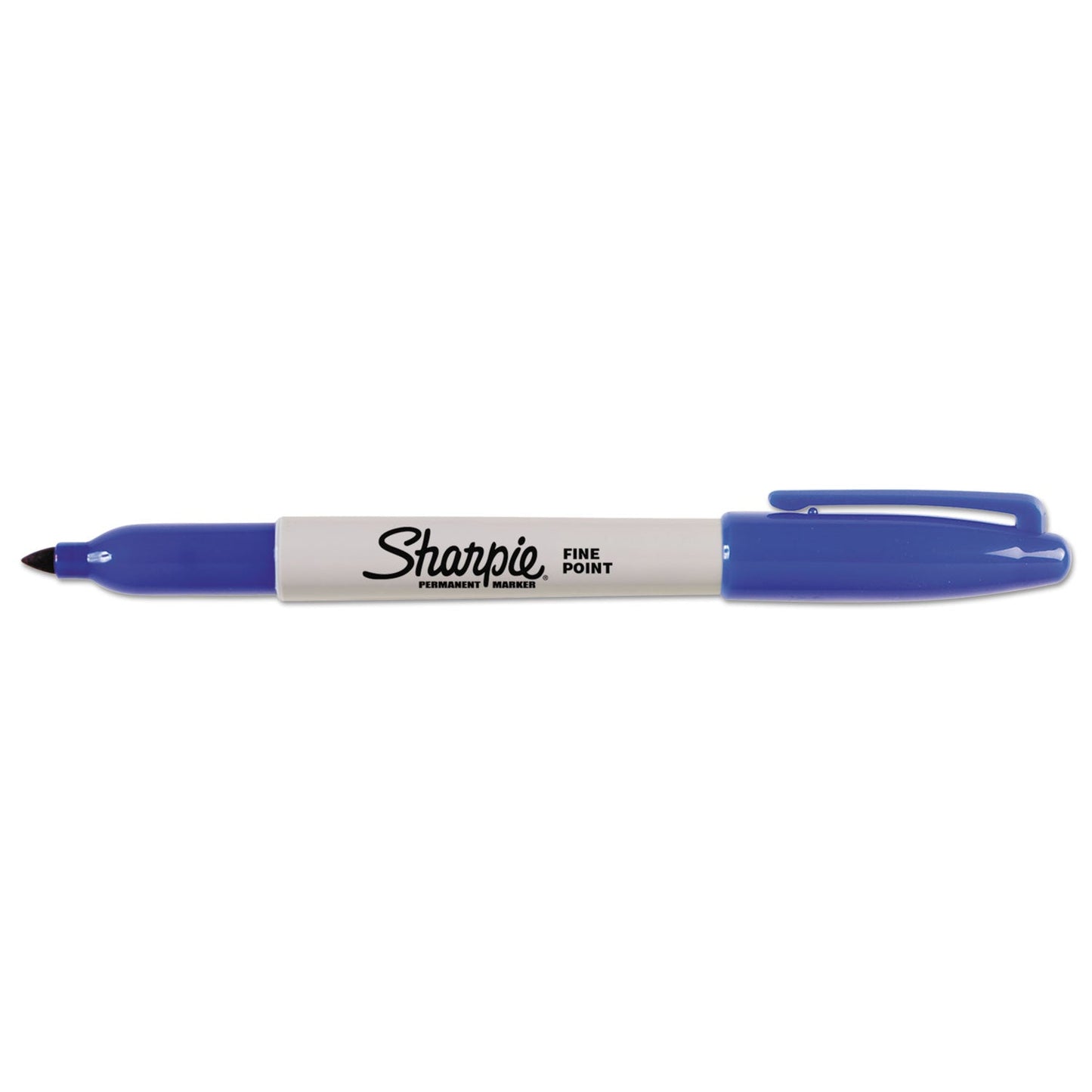 Sharpie Fine Tip Permanent Marker, Blue, Dozen (SAN30003B)