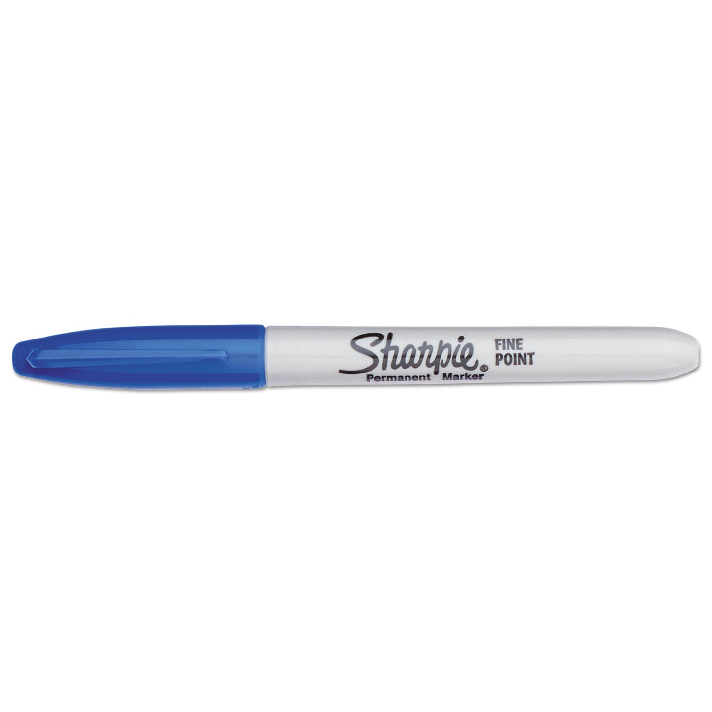 Sharpie Fine Tip Permanent Marker, Blue, Dozen (SAN30003B)